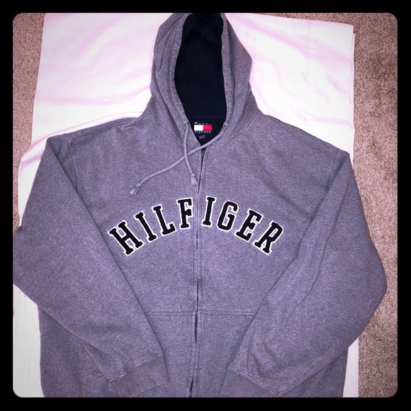 Tommy Hilfiger Other - Vintage Tommy Hilfiger zip up hoodie!  Xl